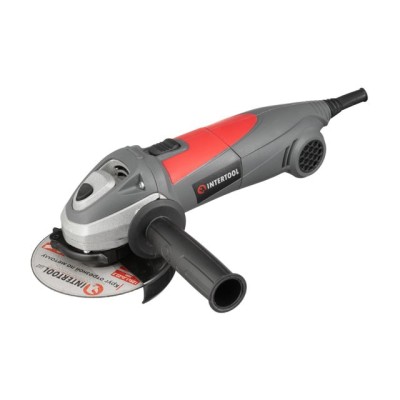 Шлифмашина угловая 710Вт, 12000об/мин, диаметр круга 125мм Intertool DT-0266