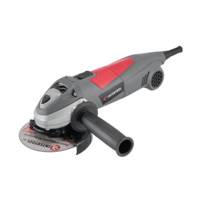 Шлифмашина угловая 900Вт, 12000об/мин, диаметр круга 125мм Intertool DT-0268