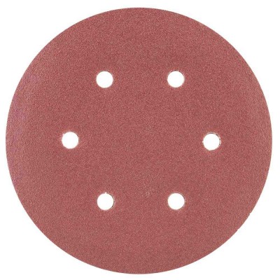 Шлифовальный круг 6 отверстий Ø150мм P100 10шт SIGMA 9122261