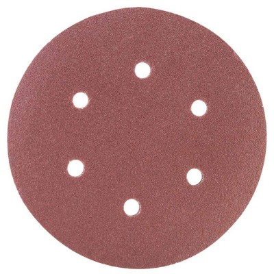 Шлифовальный круг 6 отверстий Ø150мм P120 10шт SIGMA 9122271