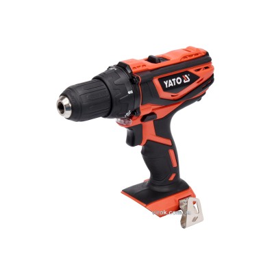 Шуруповерт-дриль акумуляторний YATO 18 В 40 Нм (без акумулятора та зарядного пристрою) YT-82781