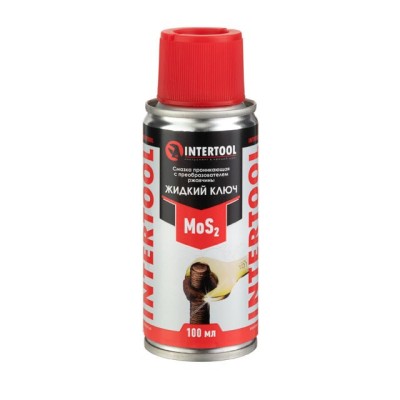 Смазка проникающая "Жидкий Ключ", аэрозоль 100 мл Intertool FS-4110