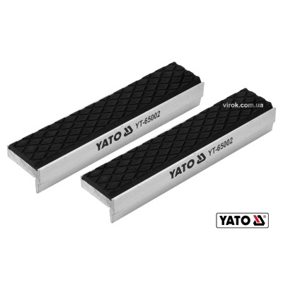 Сменные губки для тисков YATO 125 х 30 х 10 мм YT-65002