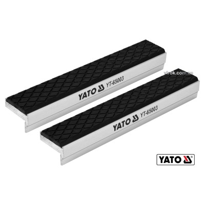 Сменные губки для тисков YATO 150 х 30 х 10 мм YT-65003