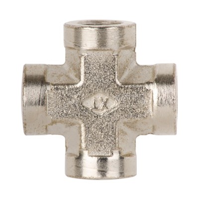 Соединение крестовое с внутренней резьбой 1/4” Intertool PT-1864