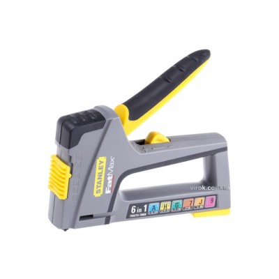 Степлер STANLEY с регулятором для 6-ти видов скоб и гвоздей FMHT6-70868 Степлер STANLEY с регулятором для 6-ти видов скоб и гвоздей FMHT6-70868