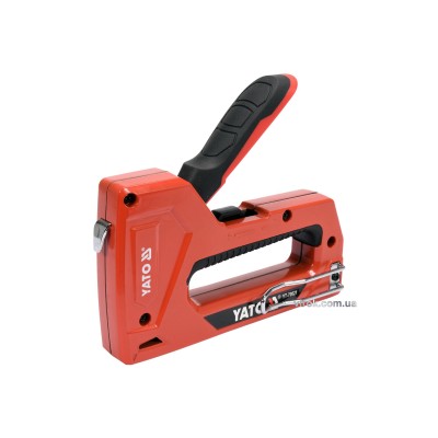 Степлер YATO для скоб 6-14 х 11.3 х 1.2 мм, цвяхів 15 х 1.2 мм YT-70021
