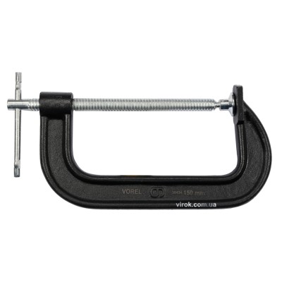 Струбцина G-образная VOREL 150 мм 38434 Струбцина G-образная VOREL 150 мм 38434