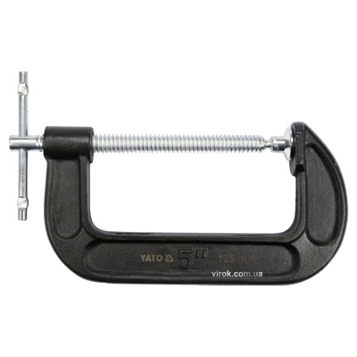 Струбцина G-подібна YATO 125 мм (5") YT-64254