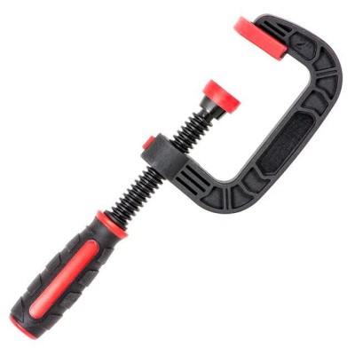 Струбцина тип "C" 3", 75мм, нейлонова Intertool HT-6012