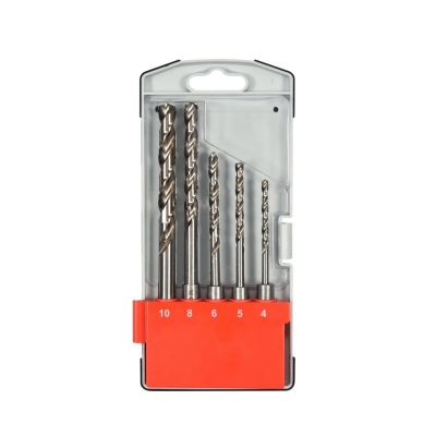 Свердла по металу SDS+ YATO: ?= 4.0-10.0 мм, HSS 6542. набір. 5 шт YT-40050