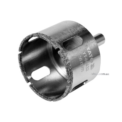 Свердло алмазне по гресу та кераміці YATO 50 мм YT-60432