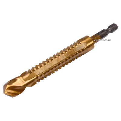 Свердло фрезерне по металу YATO HSS-TIN 13 x 120 мм HEX - 1/4" YT-44831