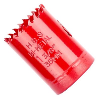 Сверло корончатое биметаллическое 35 мм Intertool SD-5635