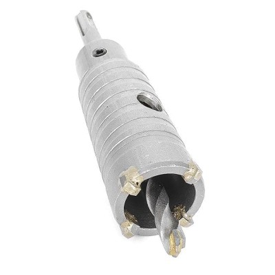 Свердло корончасте по бетону 32мм+перехідник SDS Plus 100мм Intertool SD-7032