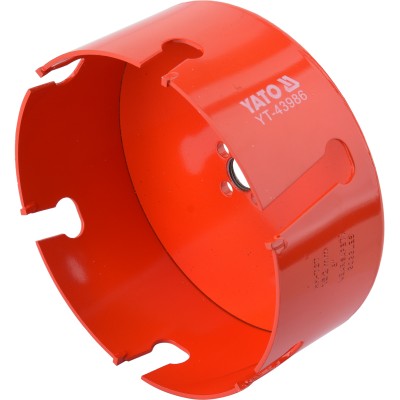 Свердло коронка по силікату, кераміці, плитах OSB YATO 152 x 60 мм, 5/8" - 18UNF YT-43986