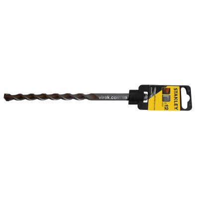 Свердло по бетону (Бур) SDS Plus STANLEY 12 х 200 мм STA54067-QZ Свердло по бетону (Бур) SDS Plus STANLEY 12 х 200 мм STA54067-QZ