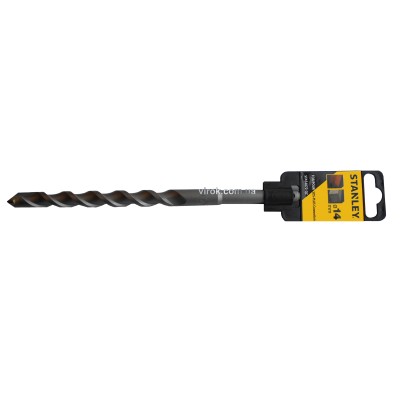 Свердло по бетону (Бур) SDS Plus STANLEY 14 х 200 мм STA54072-QZ Свердло по бетону (Бур) SDS Plus STANLEY 14 х 200 мм STA54072-QZ