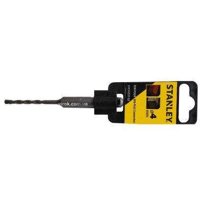 Свердло по бетону (Бур) SDS Plus STANLEY 4 х 110 мм STA54237-QZ