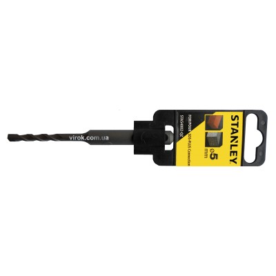 Свердло по бетону (Бур) SDS Plus STANLEY 5 х 110 мм STA54002-QZ