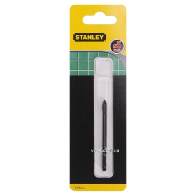 Свердло по керамічній плитці STANLEY 5 мм STA53232-QZ Свердло по керамічній плитці STANLEY 5 мм STA53232-QZ