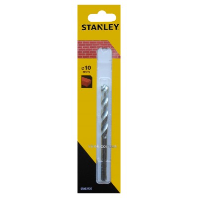 Сверло по кирпичу STANLEY 10 мм STA53120-QZ Сверло по кирпичу STANLEY 10 мм STA53120-QZ