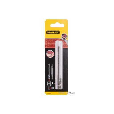 Сверло по кирпичу STANLEY SUPER-LOCK 4 х 50 мм STA53008-XJ
