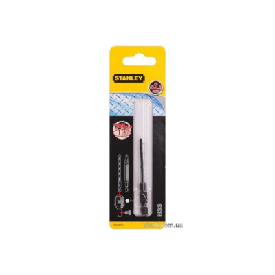 Свердло по металу, дереву, пластику STANLEY SUPER-LOCK з хвостовиком 1/4" 2.5 х 71/35 мм STA50013-XJ Свердло по металу, дереву, пластику STANLEY SUPER-LOCK з хвостовиком 1/4" 2.5 х 71/35 мм STA50013-XJ