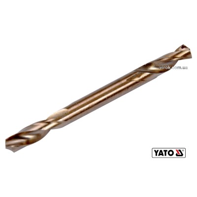 Свердло по металу двостороннє шліфоване YATO 5 x 62/16 мм HSS 6542 YT-40016