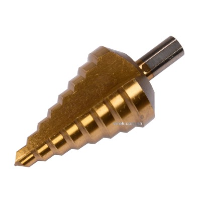 Свердло по металу конусне ступінчасте YATO HSS 4241 10-45 мм 100/75 мм YT-44742