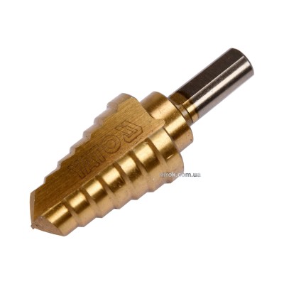 Свердло по металу конусне ступінчасте YATO HSS 4241 14-26 мм 70/40 мм YT-44743