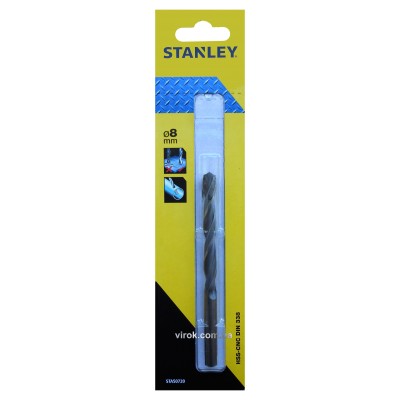 Свердло по металу STANLEY 8 мм STA50720-QZ Свердло по металу STANLEY 8 мм STA50720-QZ