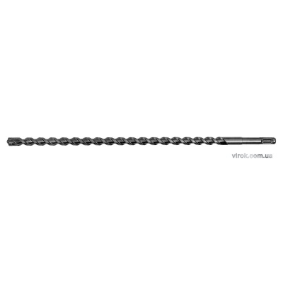 Сверло по железобетону SDS Plus Premium Х-тип YATO 18 х 460 мм с 4 режущими кромками YT-41957