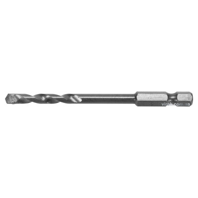 Сверло универсальное STHOR с шестигранным хвостовиком 1/4" 5 х 85/35 мм YG6X 21684