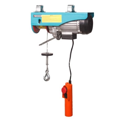 Таль подвесная 250/500 кг (220V, 1000W, высота подъема: 250кг - 12м, 500кг - 6м) Forsage F-TRH1005 Таль подвесная 250/500 кг (220V, 1000W, высота подъема: 250кг - 12м, 500кг - 6м) Forsage F-TRH1005
