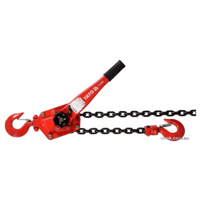 Таль цепная с рычагом YATO 3 т 1.5 м YT-58966