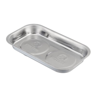 Тарелка магнитная двойная 136*237*28 мм Intertool ET-1053