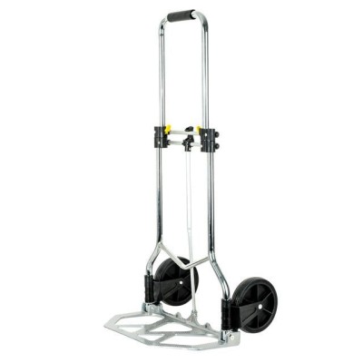 Тележка ручная складная до 100 кг, 420*480*980, колеса 170 мм, (алюминиевая) Intertool LT-9012