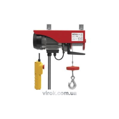 Тельфер электрический YATO 500 Вт 125/250 кг YT-5901