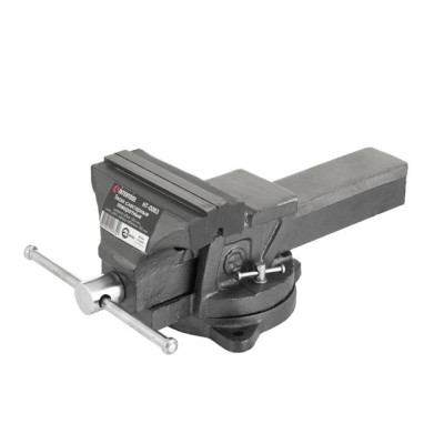 Тиски слюсарні поворотні 150мм, 9,6 кг Intertool HT-0083