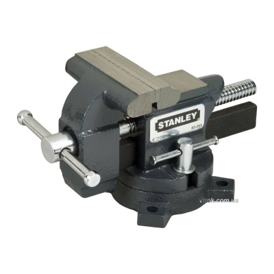 Тиски слесарные поворотные STANLEY MAXSTEEL 85 мм 6 кг 1-83-065