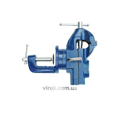 Тиски слесарные VOREL настольные поворотные 65 мм 36650