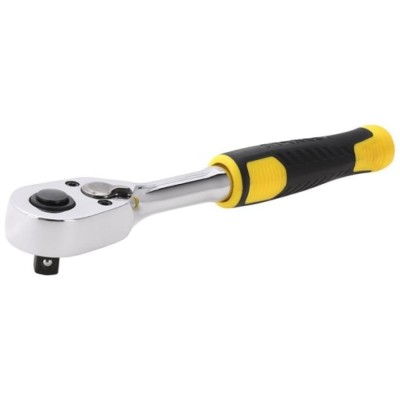 Тріщатка STANLEY : квадрат 1/4", 72 Зубці. крок 5°, швидковстановна. STMT82663-0