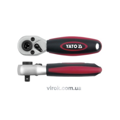 Трещотка 1/4" YATO 136 мм 72 зубца YT-0331