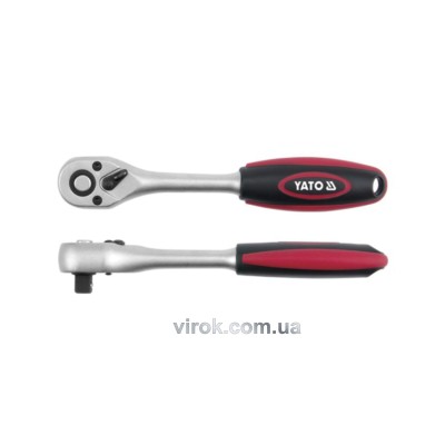 Тріскачка 3/8" YATO 197 мм 72 зубця YT-0323