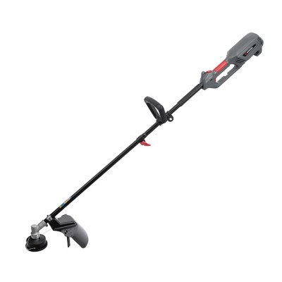 Тример електричний, 1200 Вт, 230 В~50 Гц, 7000 об/хв, плавний пуск, діаметр обертання диска/ліски 255/380 мм, котушка + 3 зубчастий ніж [DT-2247] Intertool DT-2247