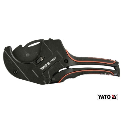 Труборез для ПВХ труб YATO ?63 мм алюминиевый корпус ручка- ABS + TPR YT-22273