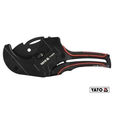 Труборез для ПВХ труб YATO ?75 мм алюминиевый корпус ручка- ABS + TPR YT-22274