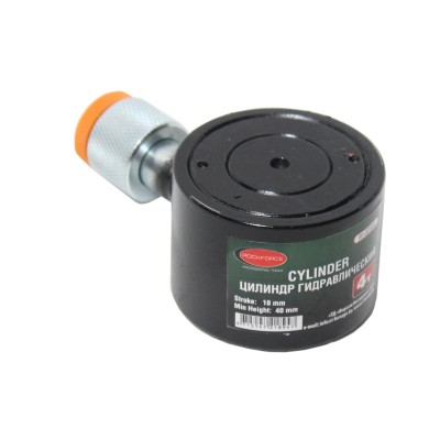 Циліндр гідравлічний 4т (хід штока - 18мм, довжина загальна - 40мм) ROCKFORCE RF-0204A