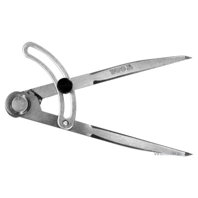 Циркуль разметочный с фиксатором YATO 150 мм YT-72100